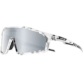 Sluneční brýle Sportovní brýle X76 barva: Stříbro/šedá/transparentní