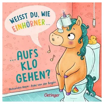 První čtění Weißt du, wie Einhörner aufs Klo gehen? - Bogen, Ruby van der