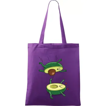 Sex avokádo (Hana-creative) - Taška bavlněná - 42 x 38 cm ( Fialová )
