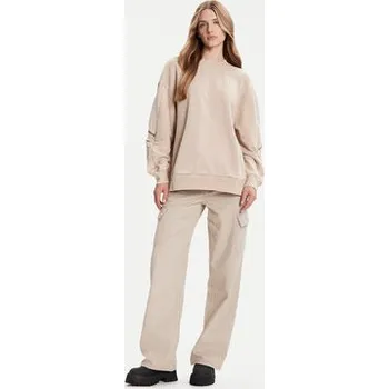 Pánská mikina G-Star Raw Mikina Washed 3D D27738-D969 Béžová Oversize L