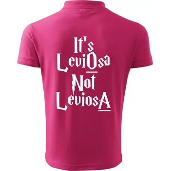 Pánská košile Leviosa not Levjosa - Polokošile pánská Pique Polo 203 - 3XL ( Purpurová )