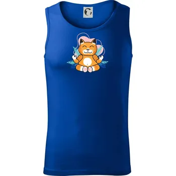 Mistr v meditaci (Pecka design) - Tílko pánské Core - L ( Královská modrá )