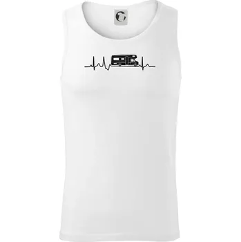 EKG obytňák - Tílko pánské Core - L ( Bílá )