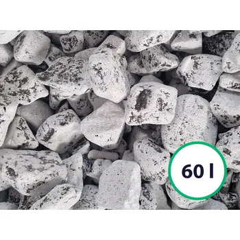 Lightstone – výplň do gabionů – 60&nbsp;l, bílá, frakce 32/64
