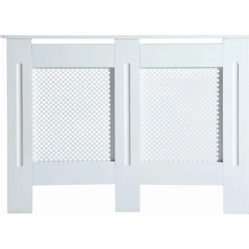 Radiátor Kryt na radiátor 111,5 cm MDF | bílý