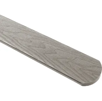 Plot Covernit Plotové prkno WPC šedé Oblá 71 x 11 x 300 mm