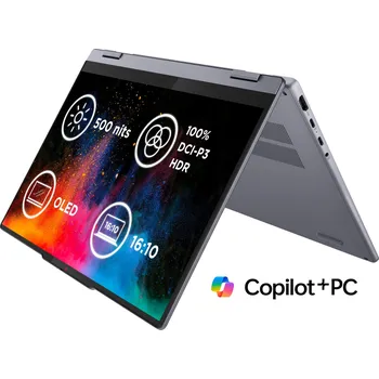 Notebook Lenovo IdeaPad 5 2-in-1 14AKP10 Luna Grey + aktivní stylus Lenovo 83KT001NCK