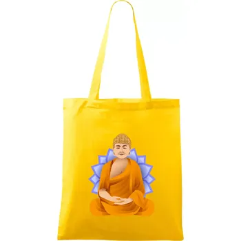 Budha barevný - Taška bavlněná - 42 x 38 cm ( Žlutá )
