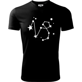 Souhvězdí - Capricorn - Kozoroh - Dětské triko sportovní (dresovina) - 158 cm/12 let ( Černá )