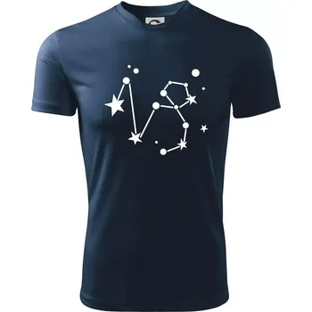 Chlapecké tričko Souhvězdí - Capricorn - Kozoroh - Dětské triko sportovní (dresovina) - 146 cm/10 let ( Námořní modrá (velmi tmavá - téměř černá) )
