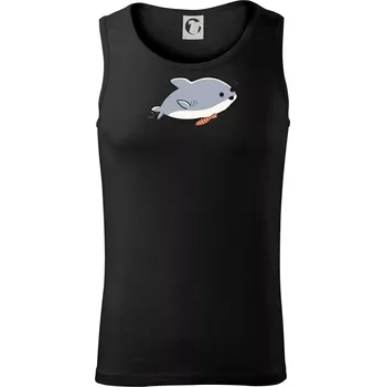 Veselý žralok - Tílko pánské Core - 2XL ( Černá )