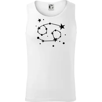 Souhvězdí - Cancer - Rak - Tílko pánské Core - M ( Bílá )