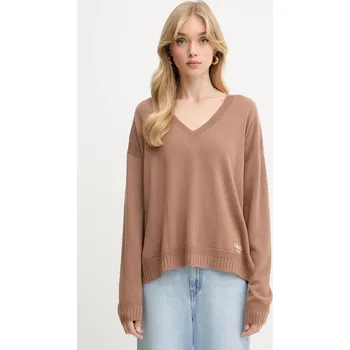 Dámský svetr Vlněný svetr Liu Jo dámský, hnědá barva, TF5180.MS026 88X, vel. S