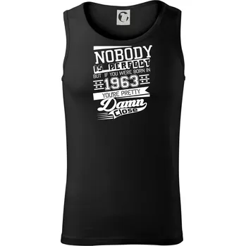 Nobody is perfect - 1963 - Tílko pánské Core - 2XL ( Černá )
