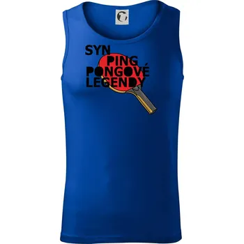 Syn ping pongové legendy - Tílko pánské Core - XL ( Královská modrá )