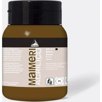 Speciální výtvarná barva Akrylová barva Maimeri Acrilico 500 ml – Bronzová