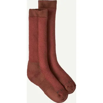 Pánské ponožky Patagonia Zátěžové podkolenky z merino vlny, Potters Red - vel. L