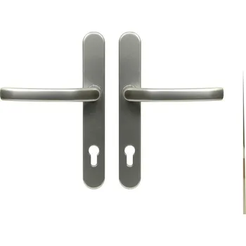 Dveřní kování Richter Czech Kování pro profil.dveře RHD 0031.F9 PZ92 kl-klika 78-88mm imitace nerez