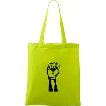 Kámen černě - Taška bavlněná - 42 x 38 cm ( Limetková )