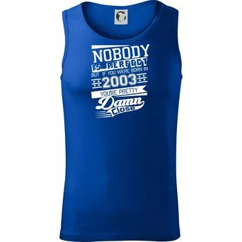 Nobody is perfect - 2003 - Tílko pánské Core - L ( Královská modrá )