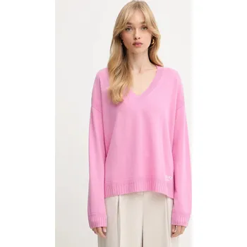 Dámský svetr Vlněný svetr Liu Jo TF5180.MS026 růžová 30X, vel. XS