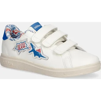 Chlapecké tenisky Dětské tenisky adidas ADVANTAGE DINO béžová barva, JP6162 01X, EUR 33