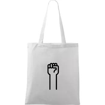 Kámen ikona - Taška bavlněná - 42 x 38 cm ( Bílá )