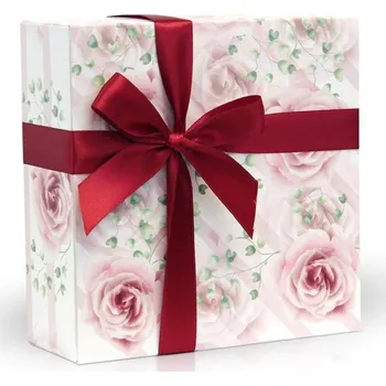 Čokoláda Selllot Belgické lanýže Kakao a Champagne v balení s červenou mašlí 500g