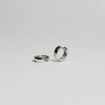 Náušnice Chunky Silver náušnice