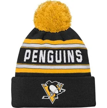 Čepice Fanatics Dětský Kulich Pittsburgh Penguins Jacquard Cuffed Knit