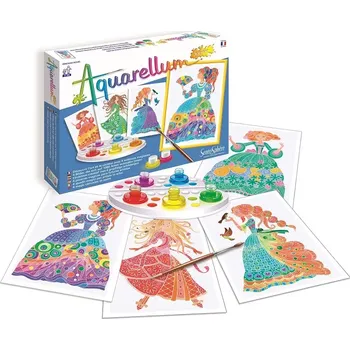 Výtvarná sada Akvarely junior - Princezny