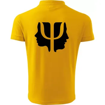 Pánská košile Psychologie hlavy - Polokošile pánská Pique Polo 203 - M ( Žlutá )