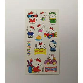 Odstranitelné tetování Dětské dočasné tetování - HELLO KITTY 1 (Značka: TAKARA TOMY)
