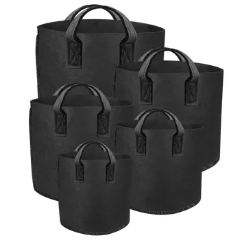 Květináč GUTPot - textilní květináč černý, 57L