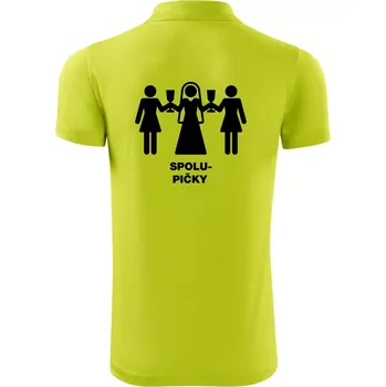 Pánská košile Spolu pičky (Hana-creative) - Polokošile Victory sportovní (dresovina) - 3XL ( Limetková )