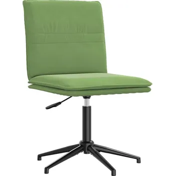 Jídelní židle OMAXI Jídelní židle světle zelená samet 634269