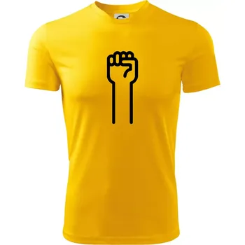 Chlapecké tričko Kámen ikona - Dětské triko sportovní (dresovina) - 122 cm/6 let ( Žlutá )