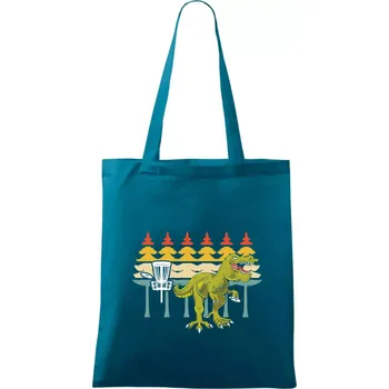 Disc golf trex - Taška bavlněná - 42 x 38 cm ( Petrolejová )