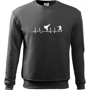 Chlapecké tričko Karate EKG - Mikina Essential dětská - 158 cm/12 let ( Tm. břidlice (šedozelená) )