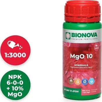 Hnojivo BioNova MgO 10 (hořčík) 250 ml