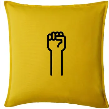 Polštář Kámen ikona - Polštář 50x50 - 50x50 - Pouze potah ( Žlutá )