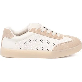 Dámské tenisky Sergio Leone Trendy tenisky světle béžové dámské bez podpatku 41