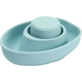 Dřevěná hračka Gumová loďka - modrá