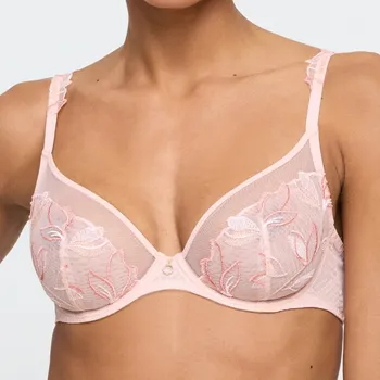 Dámské spodní prádlo Marie Jo - Loish podprsenka s nižším středem nevyztužená pearly pink 80E 0102942