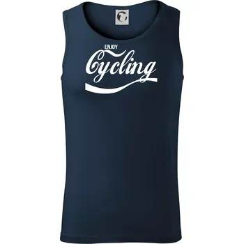Enjoy Cycling - Tílko pánské Core - S ( Námořní modrá (velmi tmavá - téměř černá) )