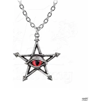 Přívěsek obojek ALCHEMY GOTHIC - Red Curse