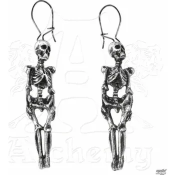 Náušnice náušnice ALCHEMY GOTHIC - Skeleton - E9