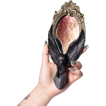 zrcadlo (dekorace) ALCHEMY GOTHIC - Raven Hand