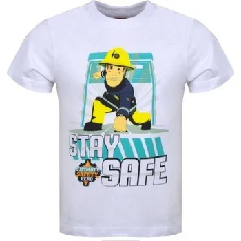 TRIČKO POŽÁRNÍK SAM em 138 bílé Velikost: 110