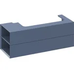 Skříňka pod umyvadlo RAVAK Lite modrá 120 x 43 x 45 cm X000001881